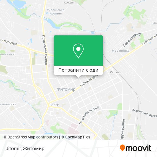 Карта Jitomir