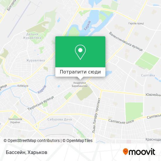 Карта Бассейн
