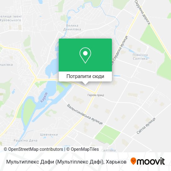 Карта Мультиплекс Дафи (Мультіплекс Дафі)