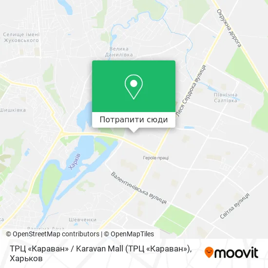 Карта ТРЦ «Караван» / Karavan Mall