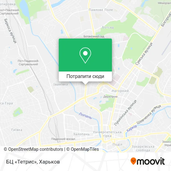 Карта БЦ «Тетрис»