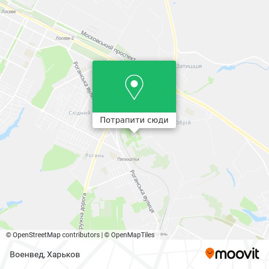 Карта Военвед