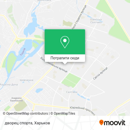 Карта дворец спорта