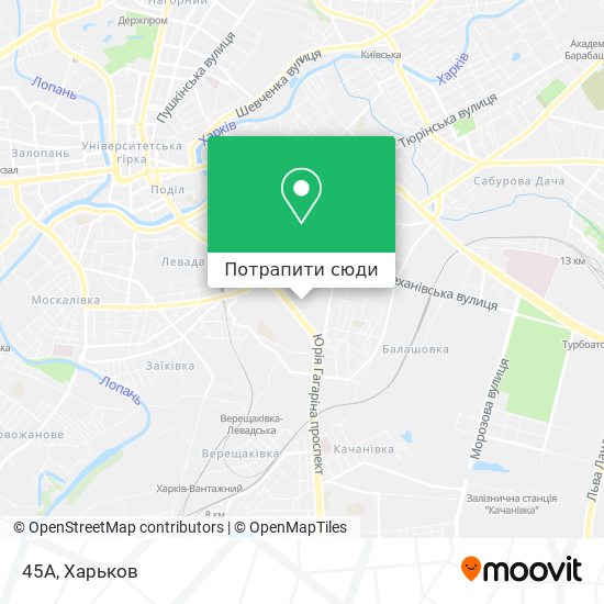 Карта 45А