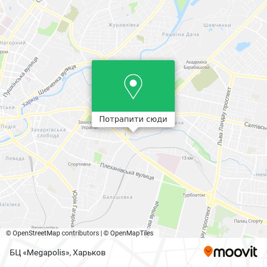 Карта БЦ «Megapolis»