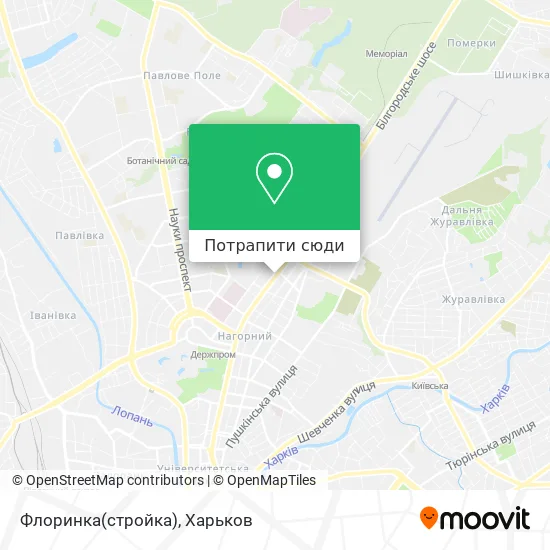 Карта Флоринка(стройка)