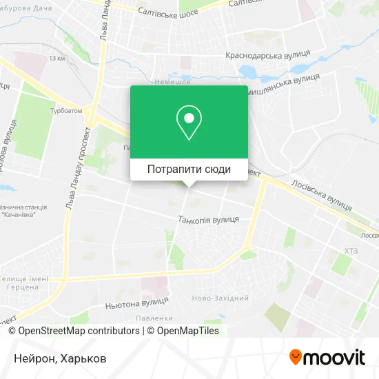 Карта Нейрон