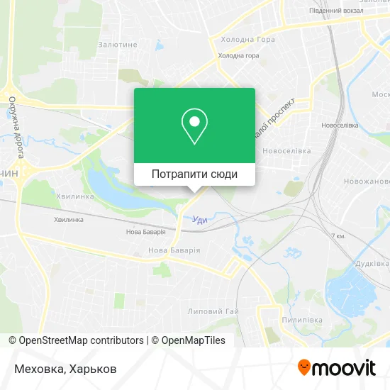 Карта Меховка