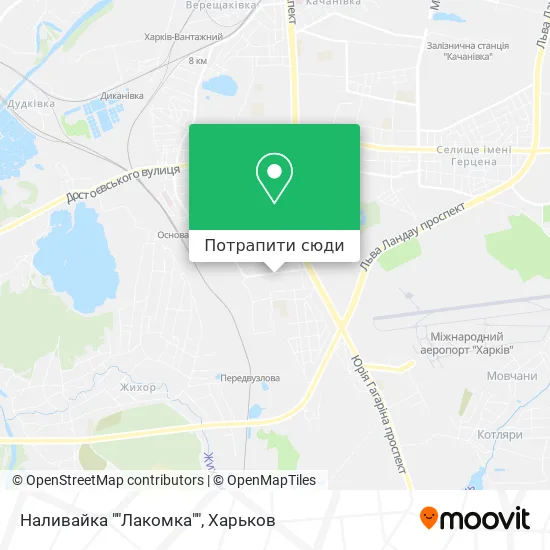 Карта Наливайка ""Лакомка""