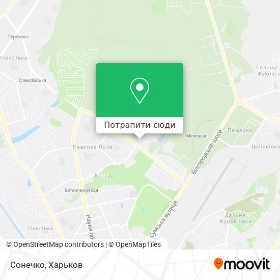 Карта Сонечко