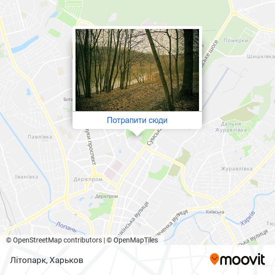 Карта Літопарк