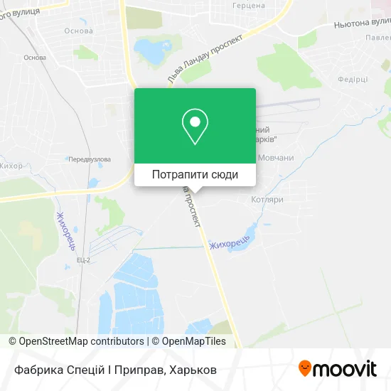 Карта Фабрика Спецій І Приправ