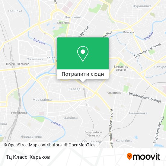 Карта Тц Класс