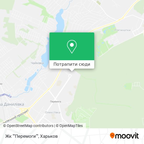 Карта Жк ""Перемоги""