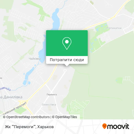 Карта Жк ""Перемоги""