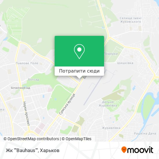 Карта Жк ""Bauhaus""
