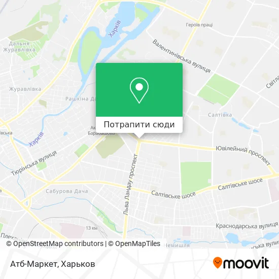 Карта Атб-Маркет