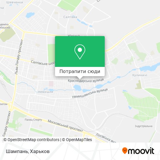 Карта Шампань