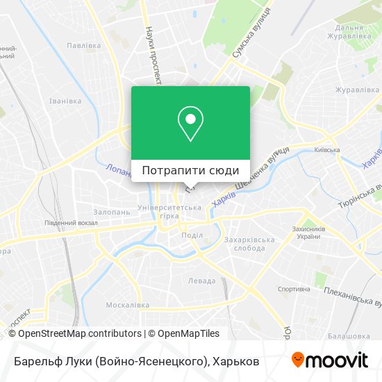 Карта Барельф Луки (Войно-Ясенецкого)