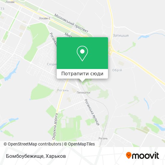 Карта Бомбоубежище