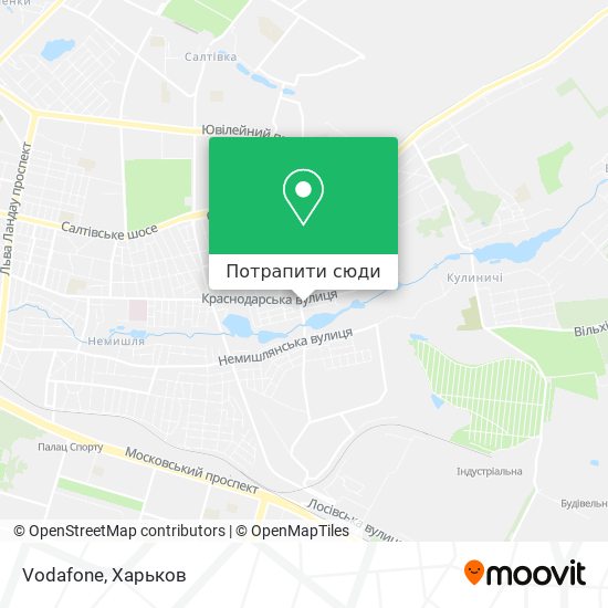 Карта Vodafone