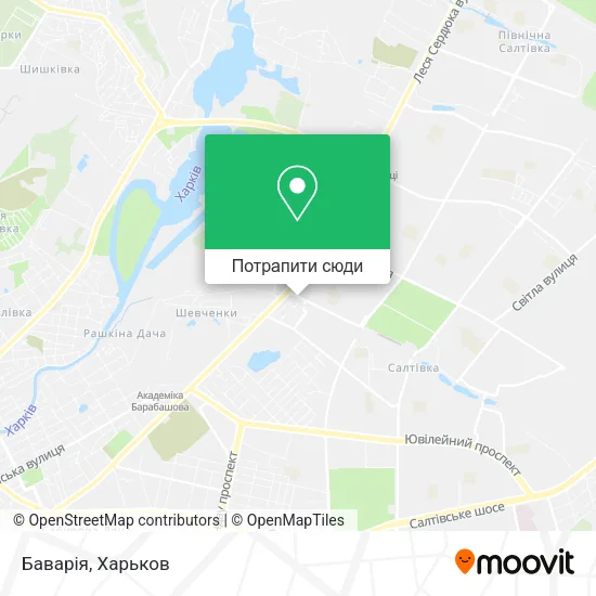 Карта Баварія