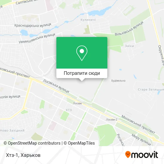 Карта Хтз-1