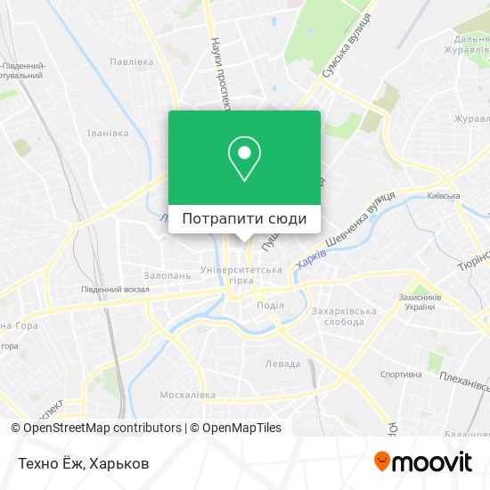 Карта Техно Ёж