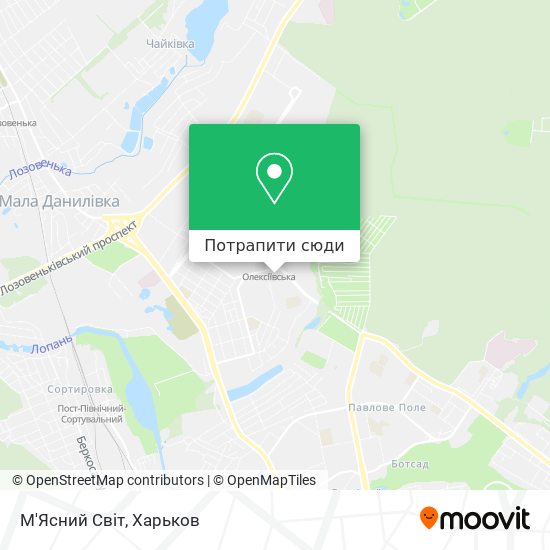 Карта М'Ясний Світ