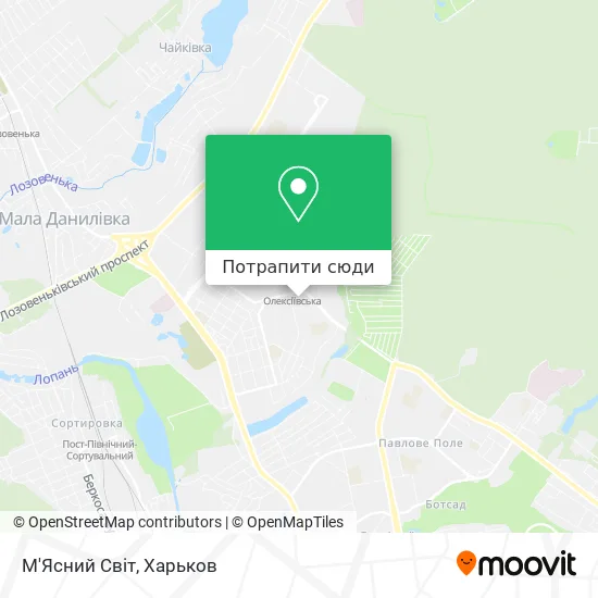 Карта М'Ясний Світ