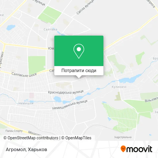 Карта Агромол