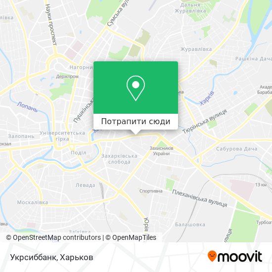Карта Укрсиббанк