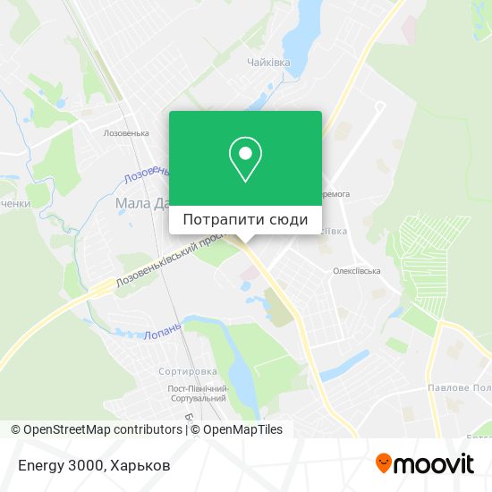 Карта Energy 3000