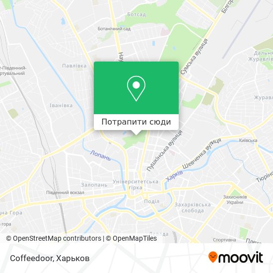 Карта Coffeedoor