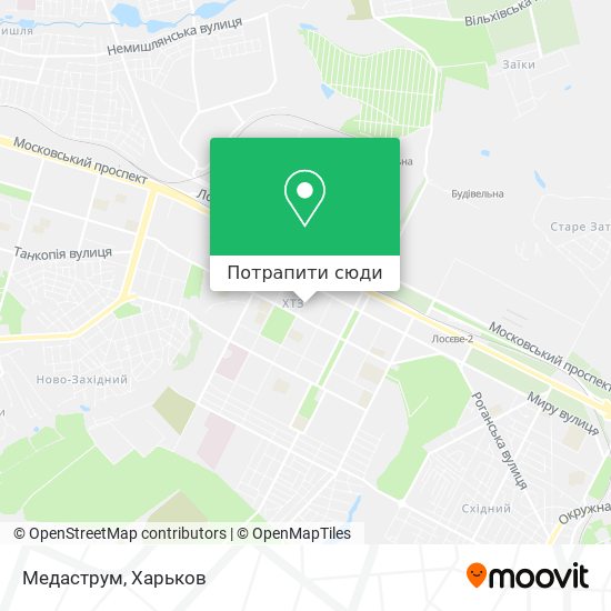 Карта Медаструм