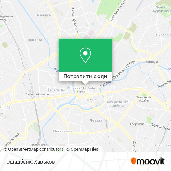 Карта Ощадбанк