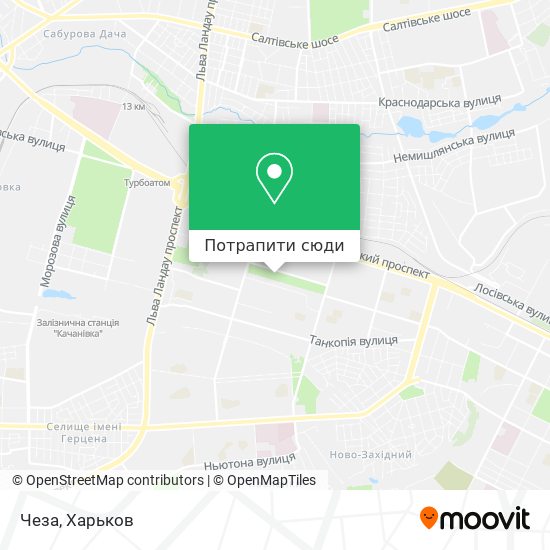 Карта Чеза