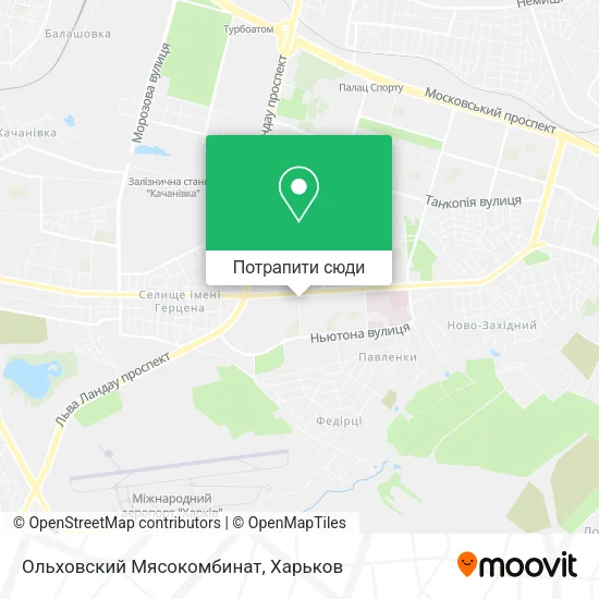 Карта Ольховский Мясокомбинат