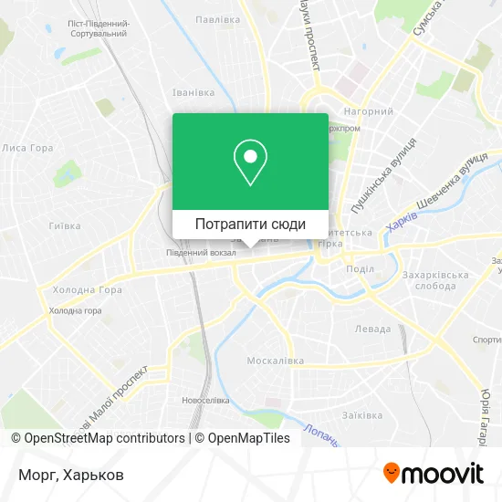 Карта Морг
