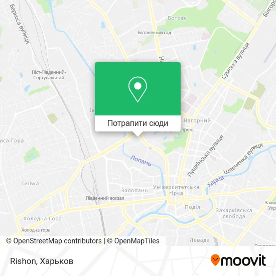 Карта Rishon