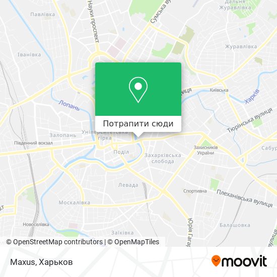 Карта Maxus