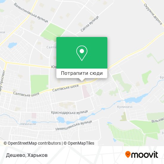 Карта Дешево