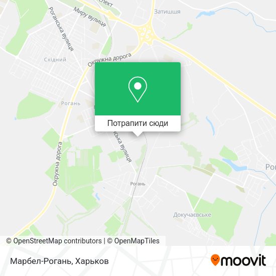 Карта Марбел-Рогань