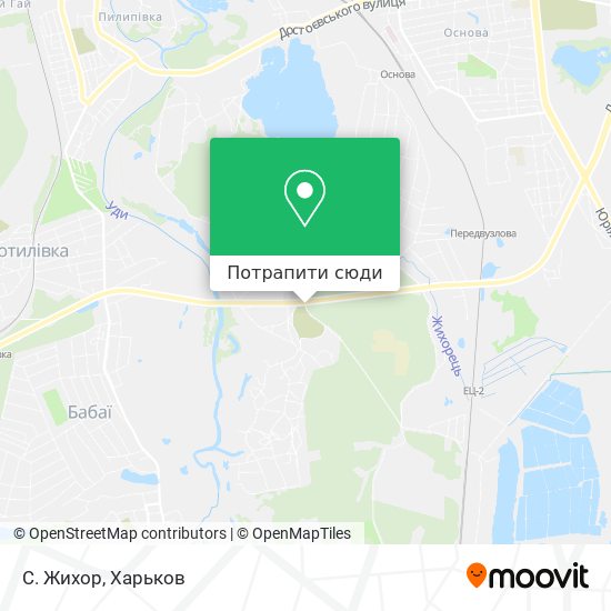 Карта С. Жихор