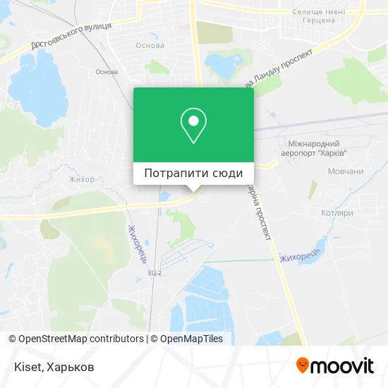 Карта Kiset