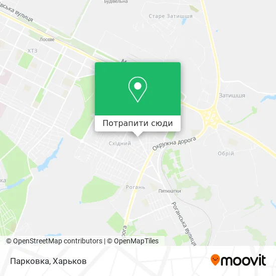 Карта Парковка