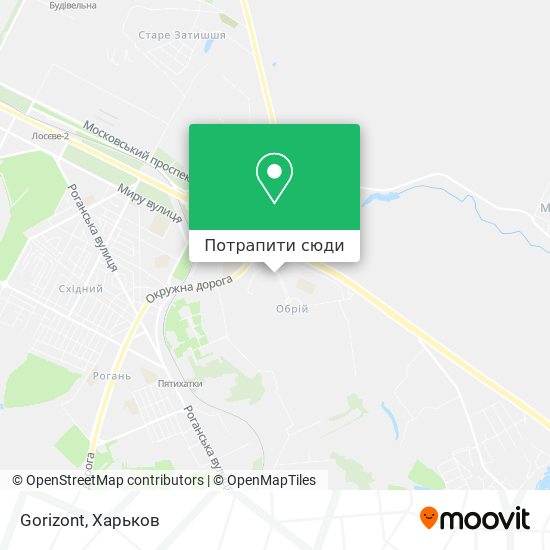 Карта Gorizont