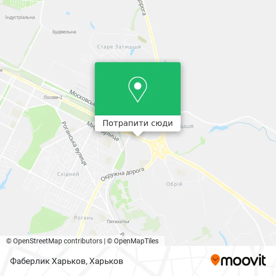 Карта Фаберлик Харьков