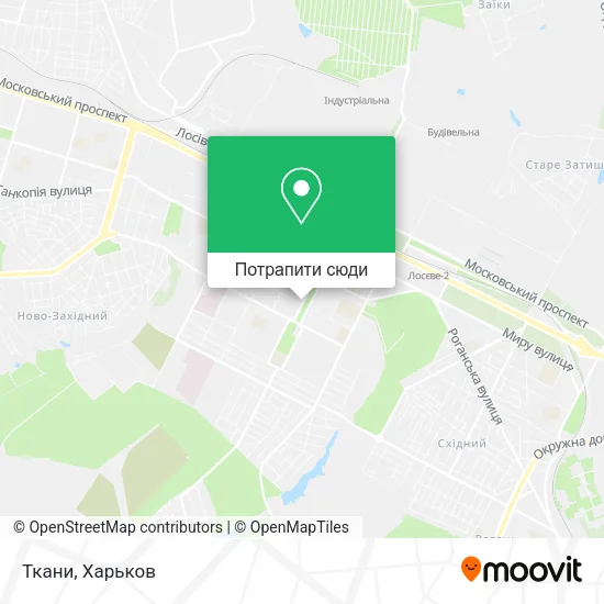 Карта Ткани