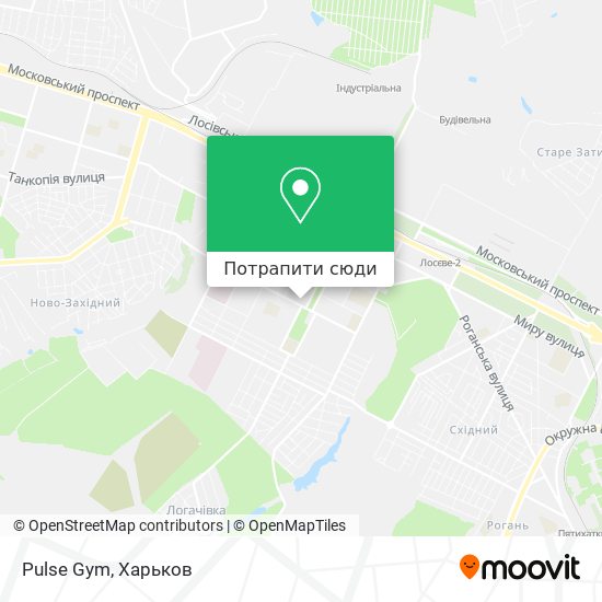Карта Pulse Gym
